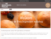Tablet Screenshot of bisschopsmolenwebshop.nl
